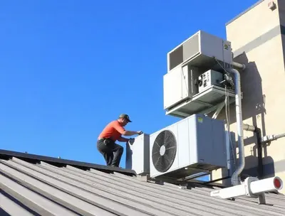 Tradesperson at work — example 3
